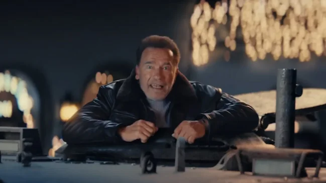 Arnold Schwarzenegger in World of Tanks Preroll